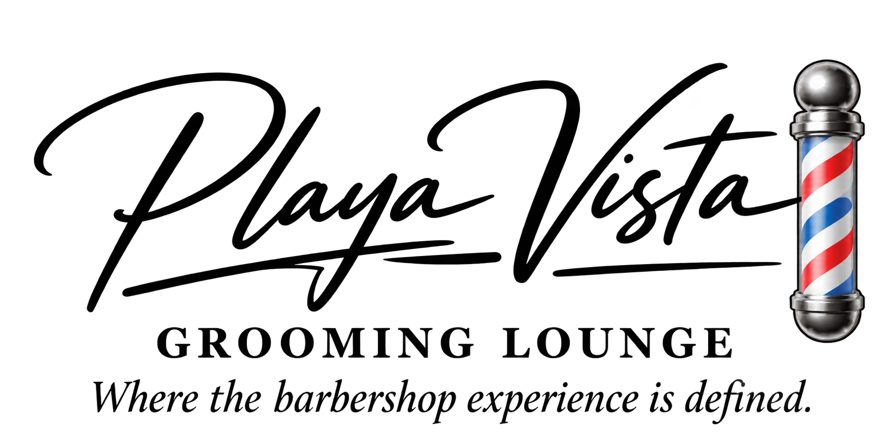PLAYA VISTA BARBERSHOP logo
